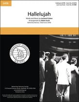 Hallelujah SATB choral sheet music cover